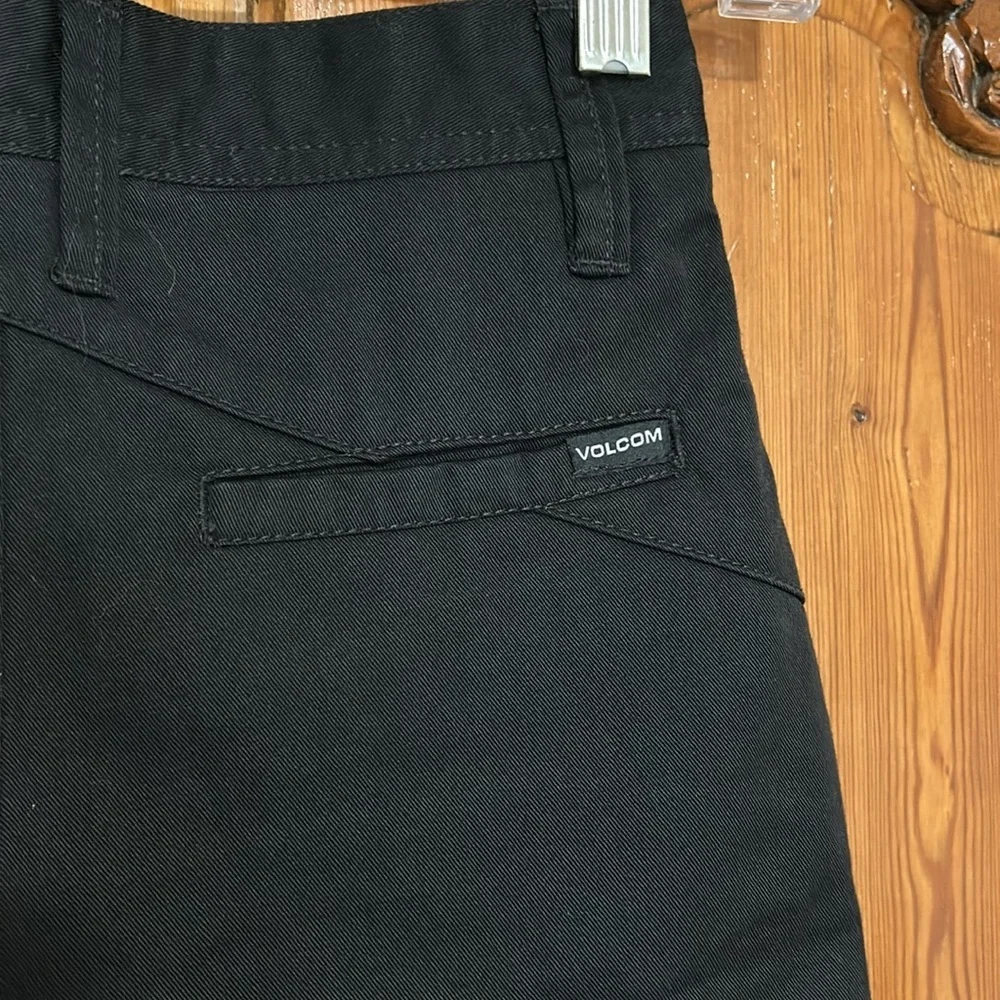 Volcom Boys Chino Black Shorts